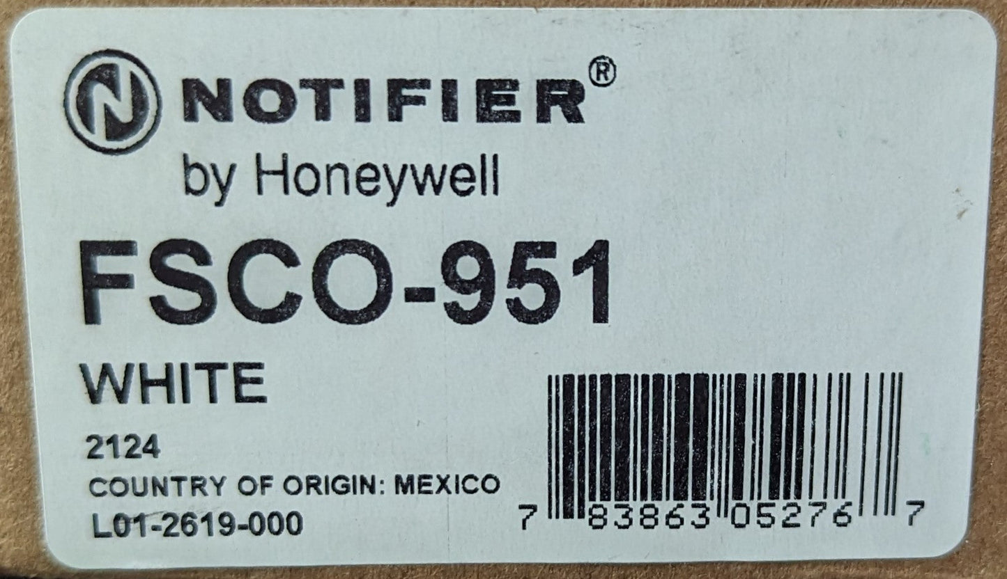 Notifier Honeywell FSCO-951 Carbon Monoxide Detector