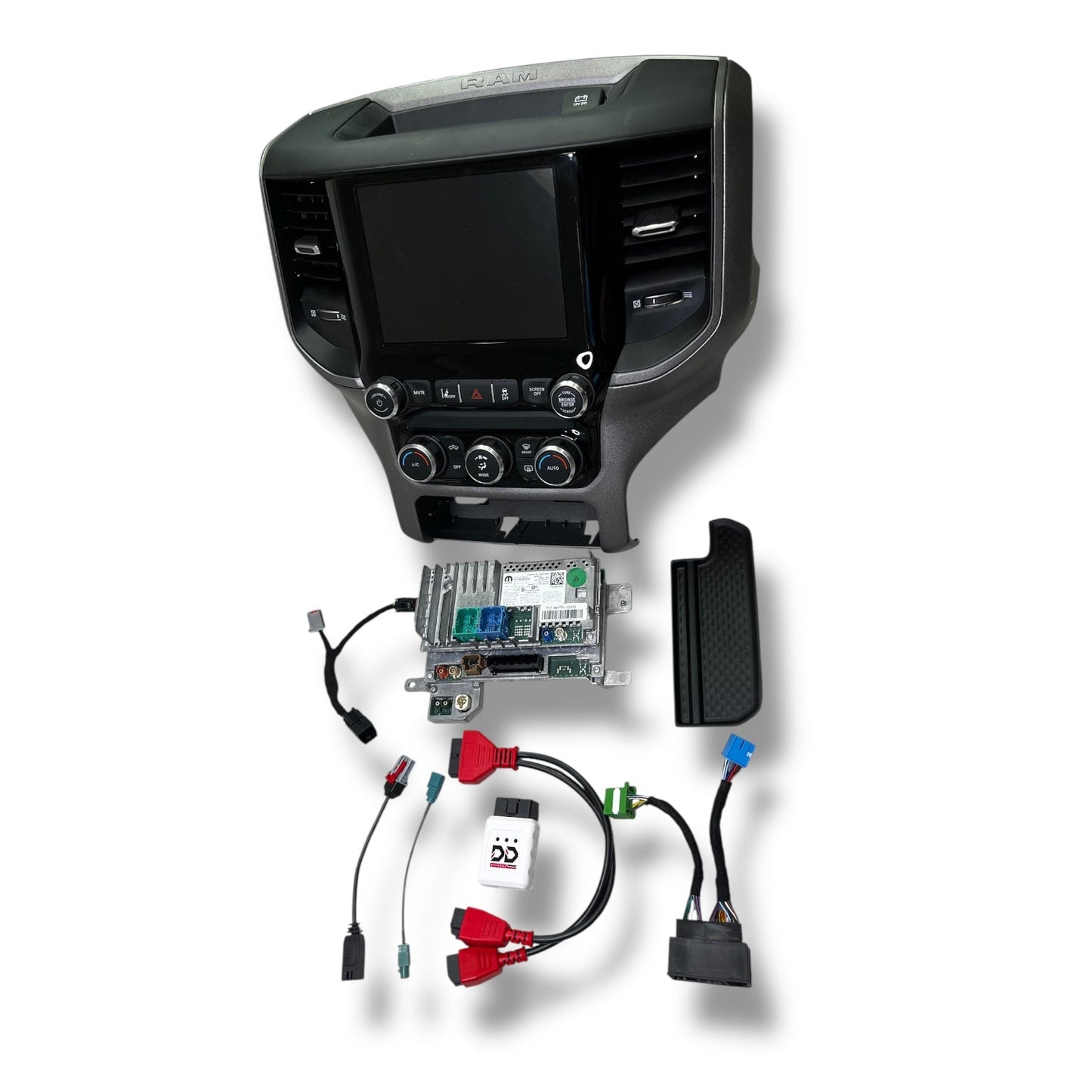 2019-2024 RAM Heavy Duty 2500/3500 UBL Uconnect 5 Upgrade kit with 8.4-inch Touchscreen including Wireless Apple CarPlay / Android Auto