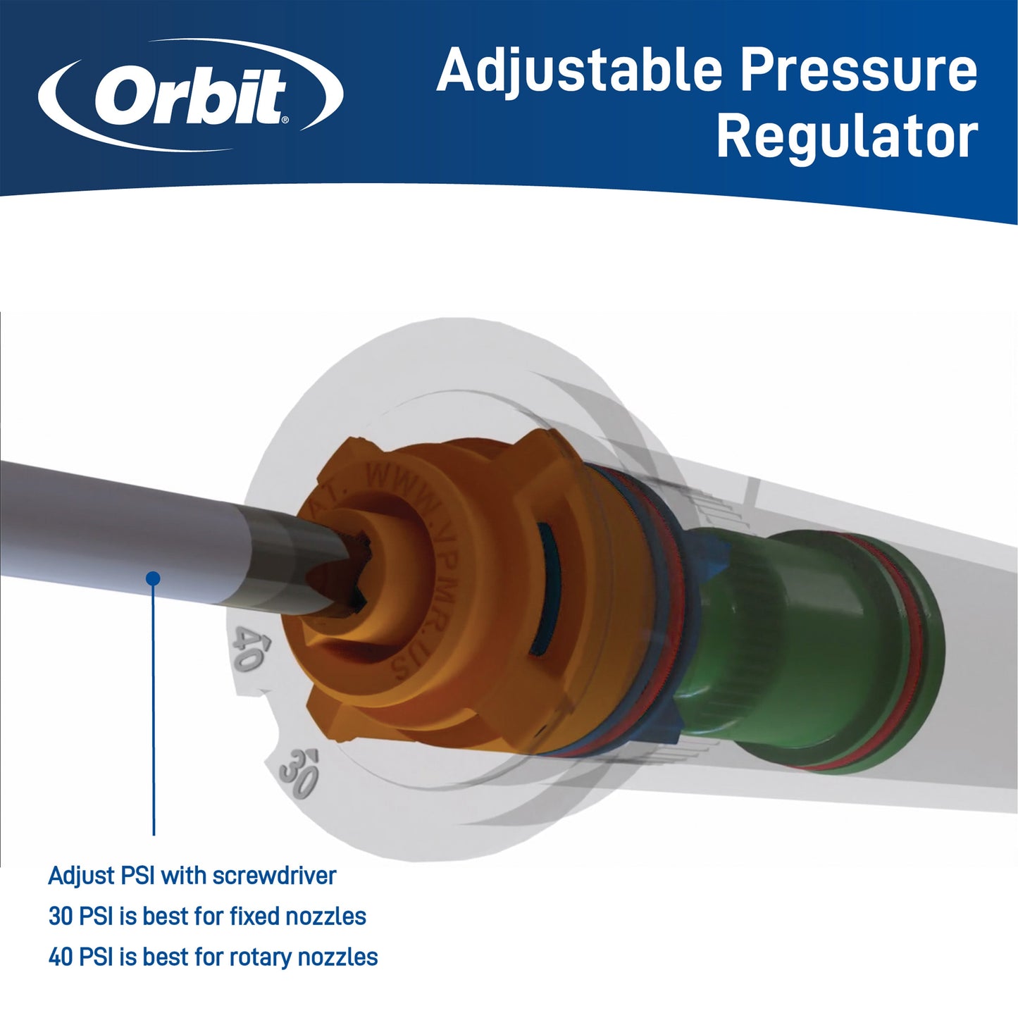 Professional Pressure-Regulating Spray Heads with Flush Caps