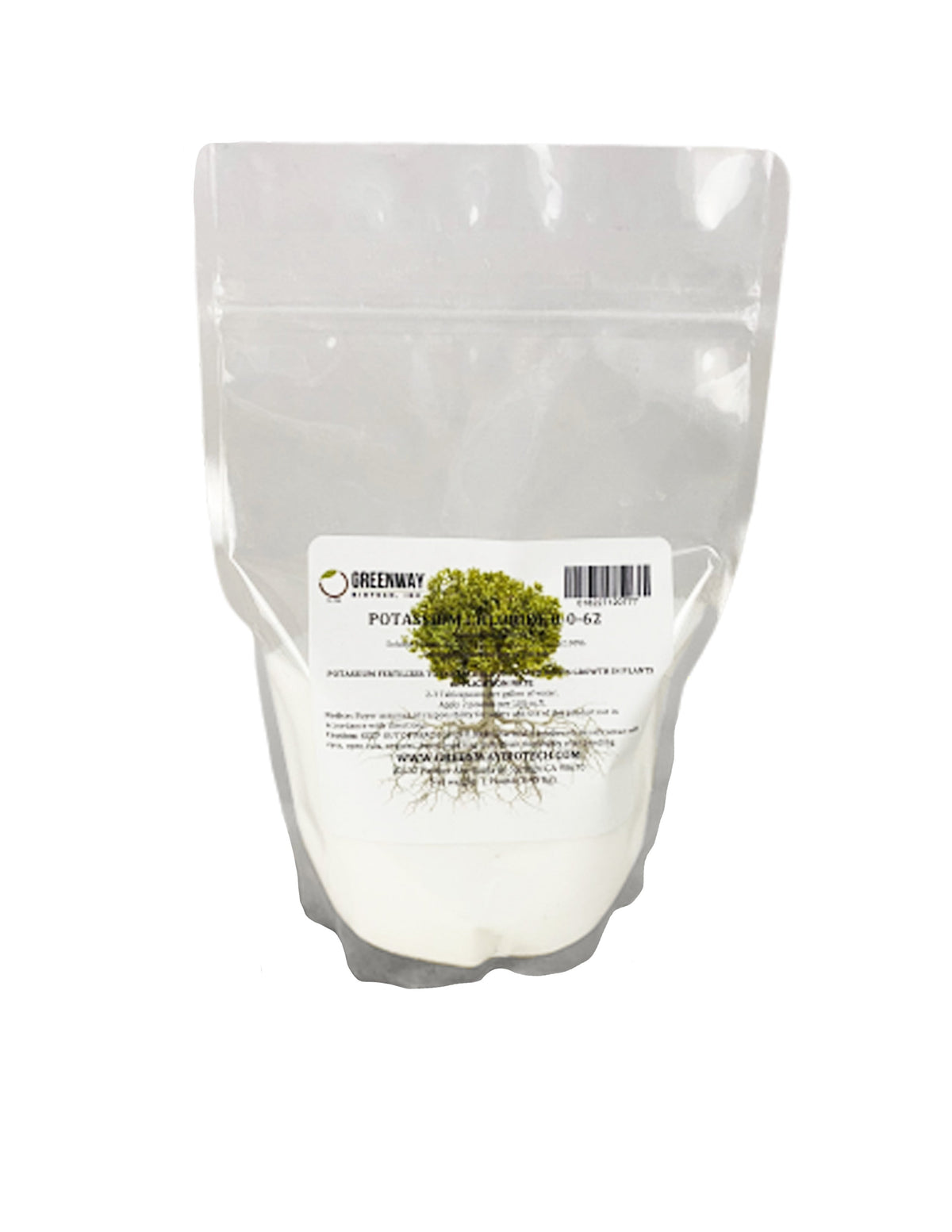 Potassium Chloride (Muriate of Potash) 0-0-62
