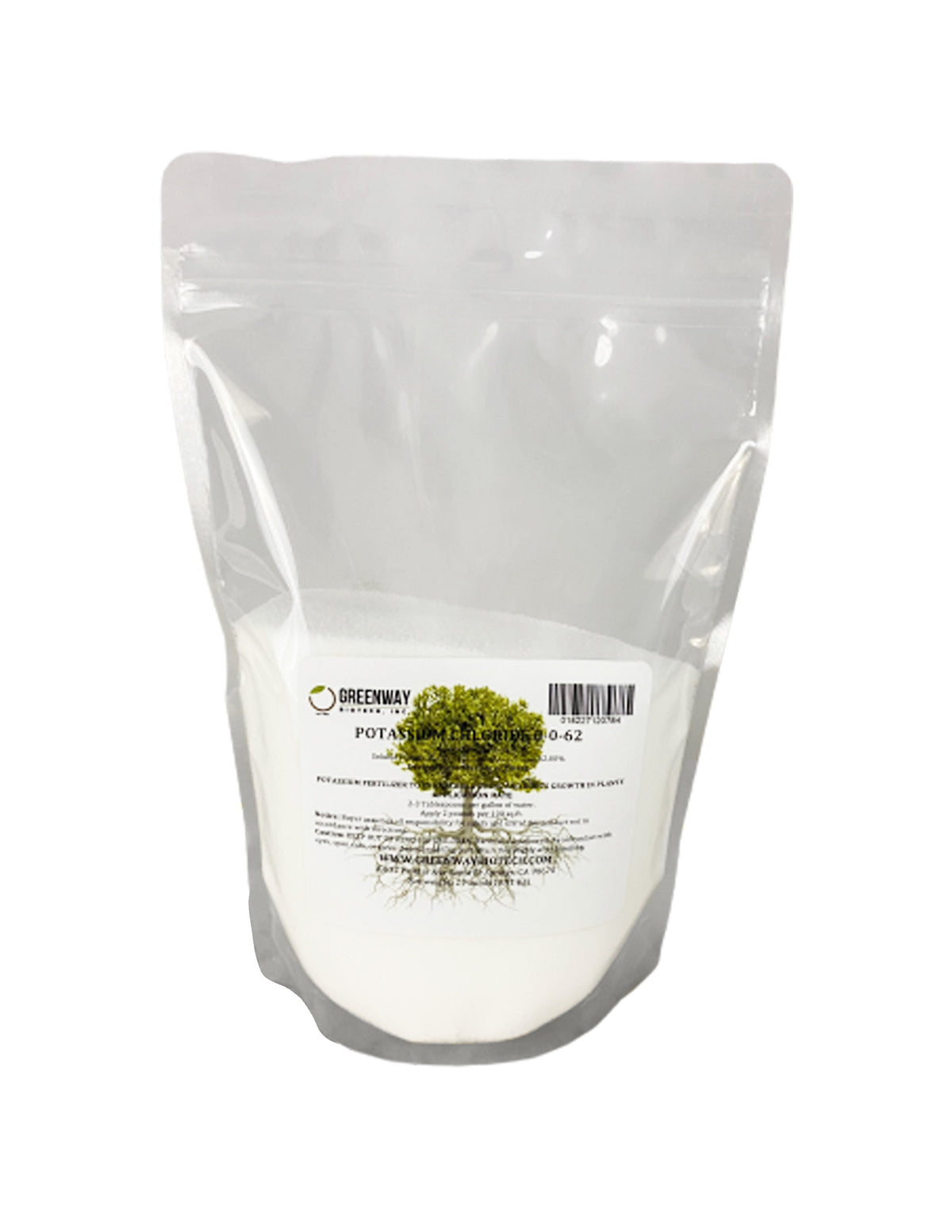 Potassium Chloride (Muriate of Potash) 0-0-62