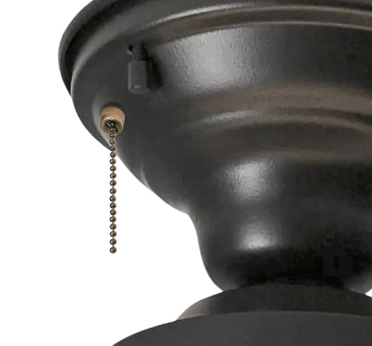 Ceiling Pull Chain Switch - No Wall Switch Needed