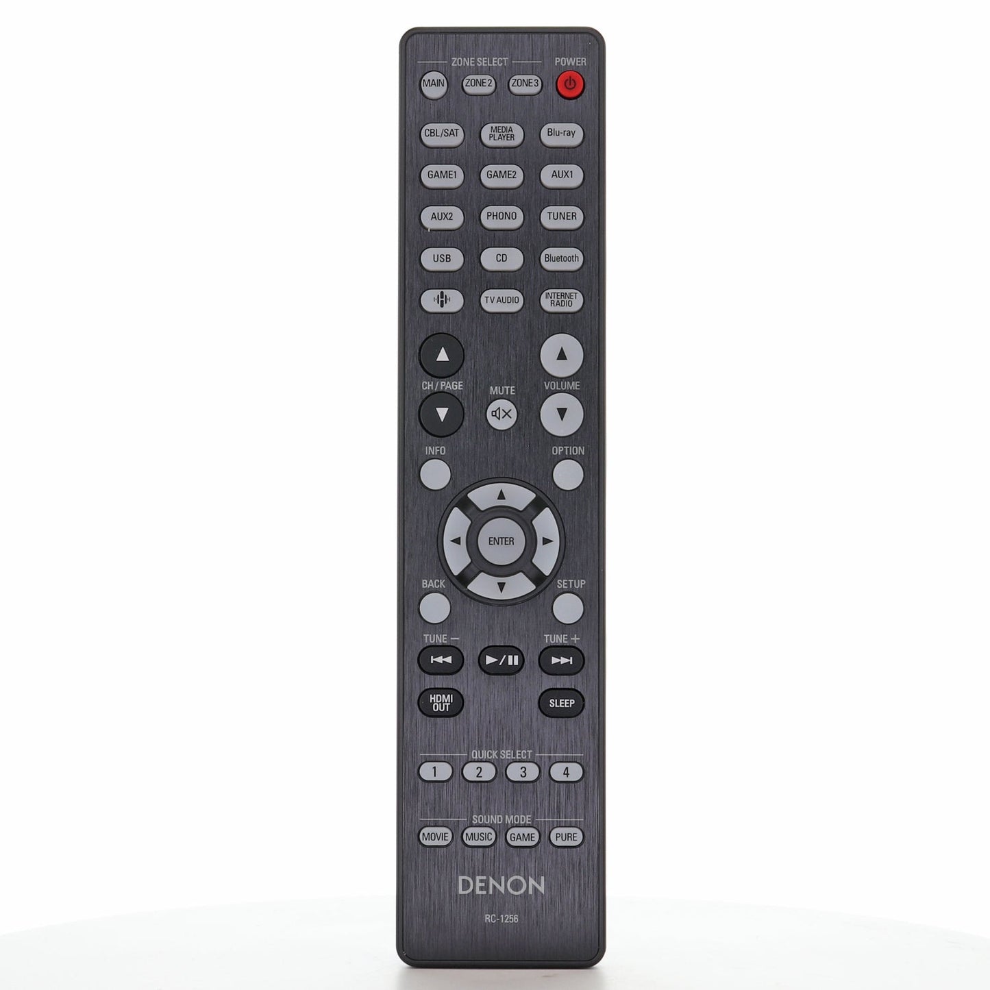 Denon RC-1256 A/V Receiver Remote Control | AVRX6800H - 30701029400AD