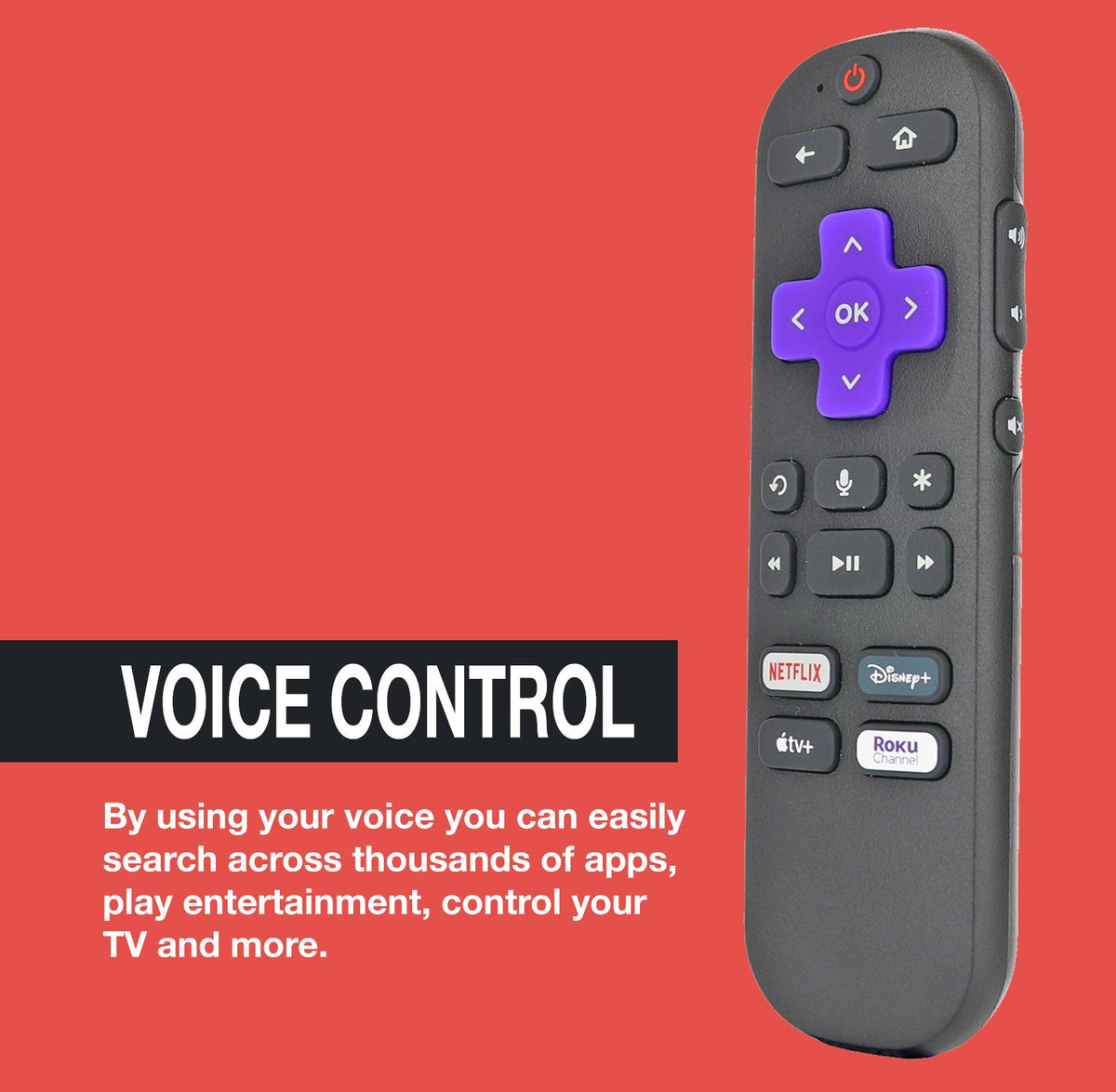 Roku RCFA1 STICK Streaming Remote Control - 3226001105