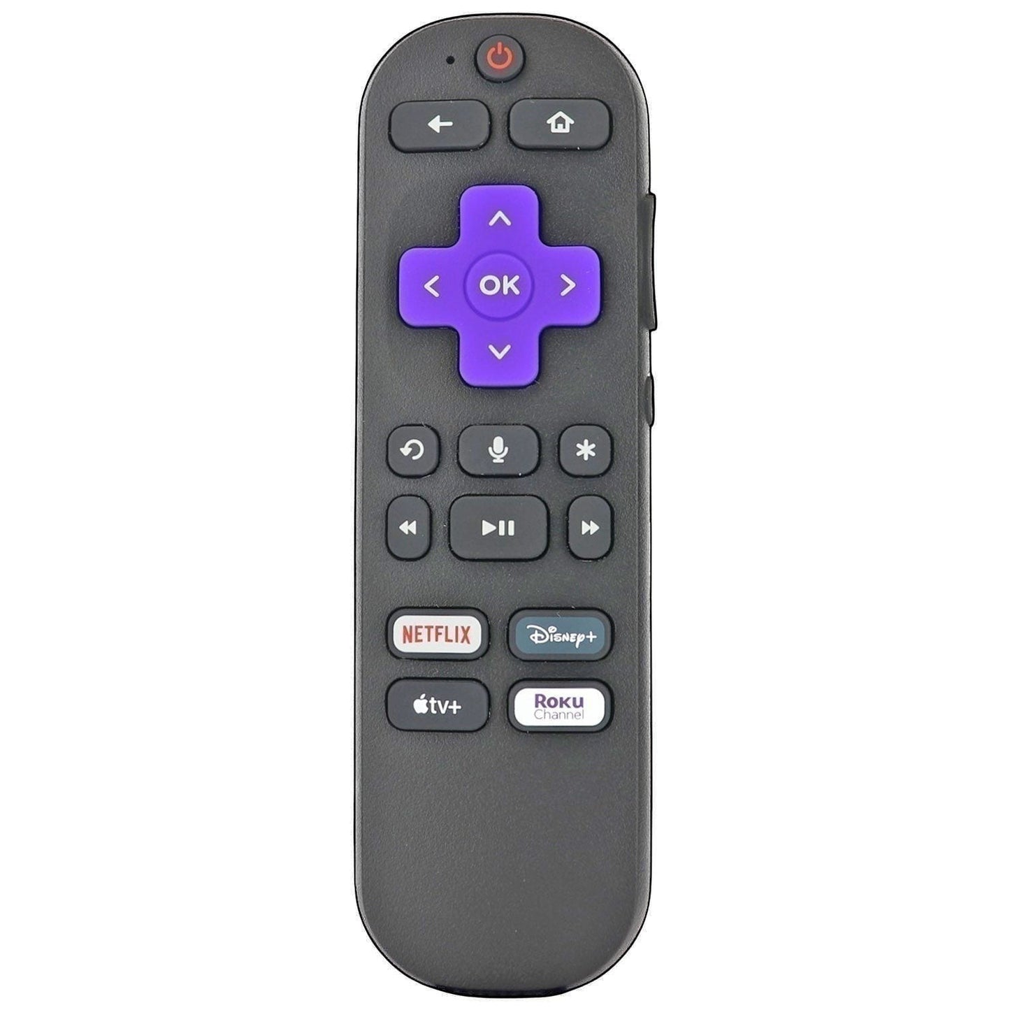 Substitute for Roku RC-GR3 ROKU Stick Streaming Remote Control [RCGZ1, NO HEADPHONE JACK]