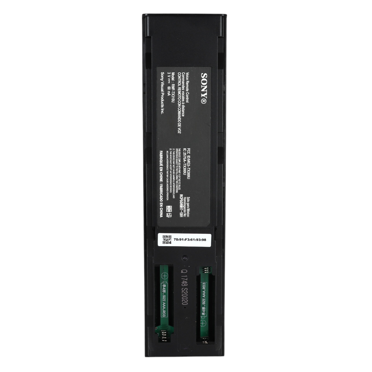 Substitute for Anderic RMF-TX310U Replacement TV Remote Control with Voice for Sony RMF-TX310U, RMF-TX220U [Sony RMF-TX310U]