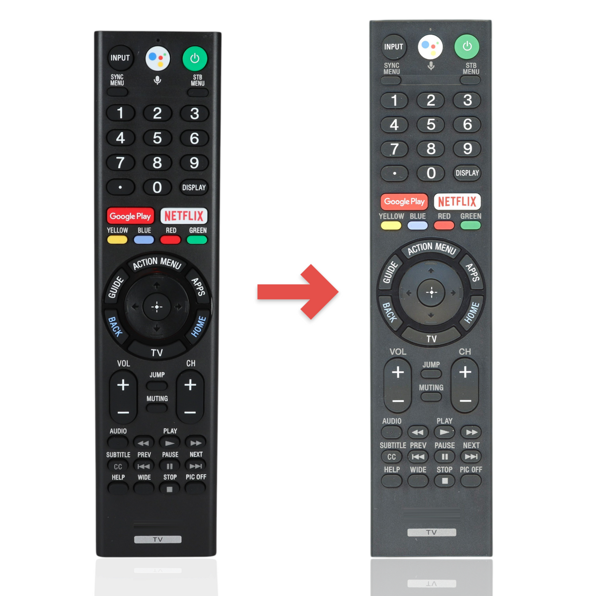 Substitute for Anderic RMF-TX310U Replacement TV Remote Control with Voice for Sony RMF-TX310U, RMF-TX220U [Sony RMF-TX310U]