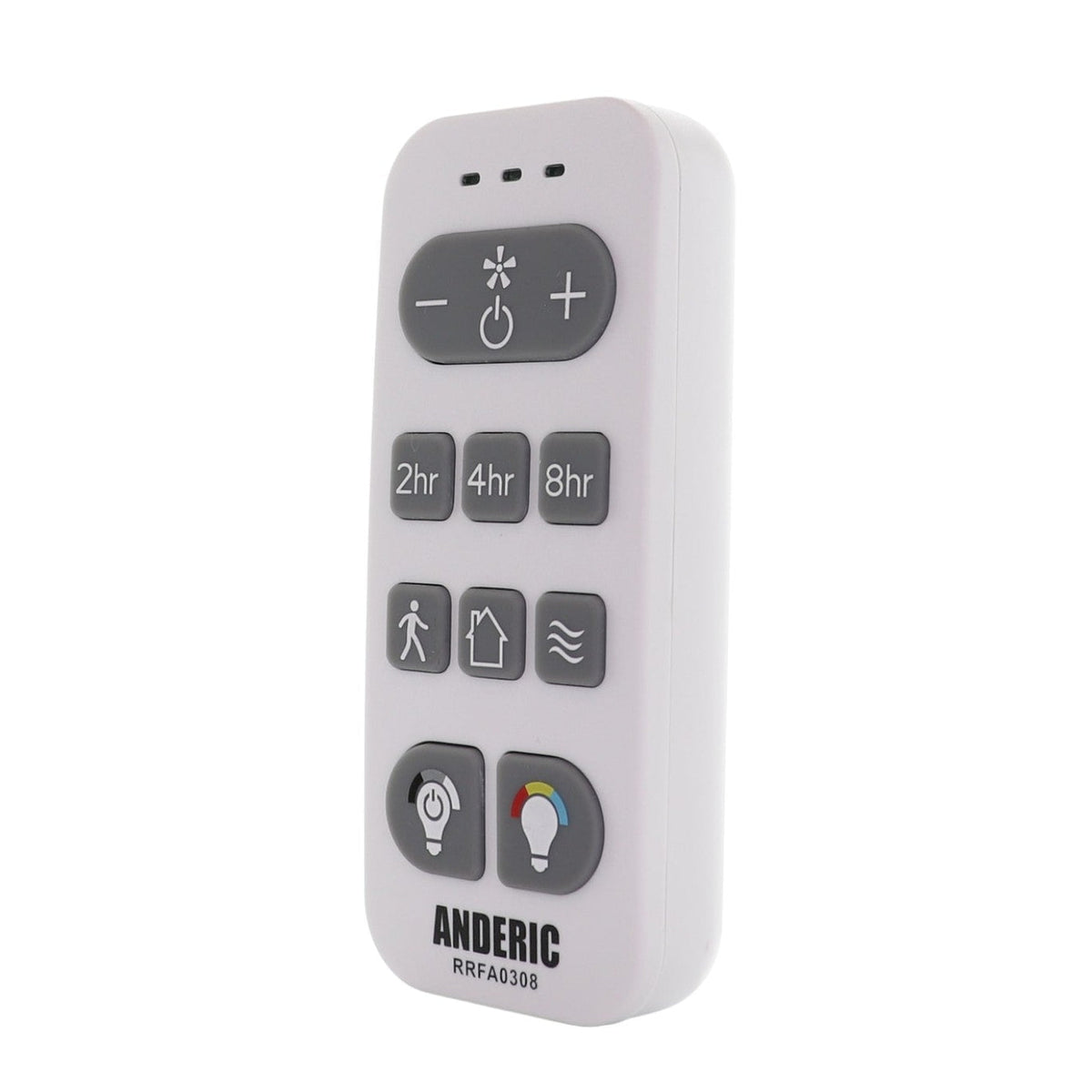 Substitute for Harbor Breeze FA0188A Ceiling Fan Remote Control for Boltz III, Mac III, Reverdy, and Crestwell Fans – A25-FA0188A [RRFA0308]