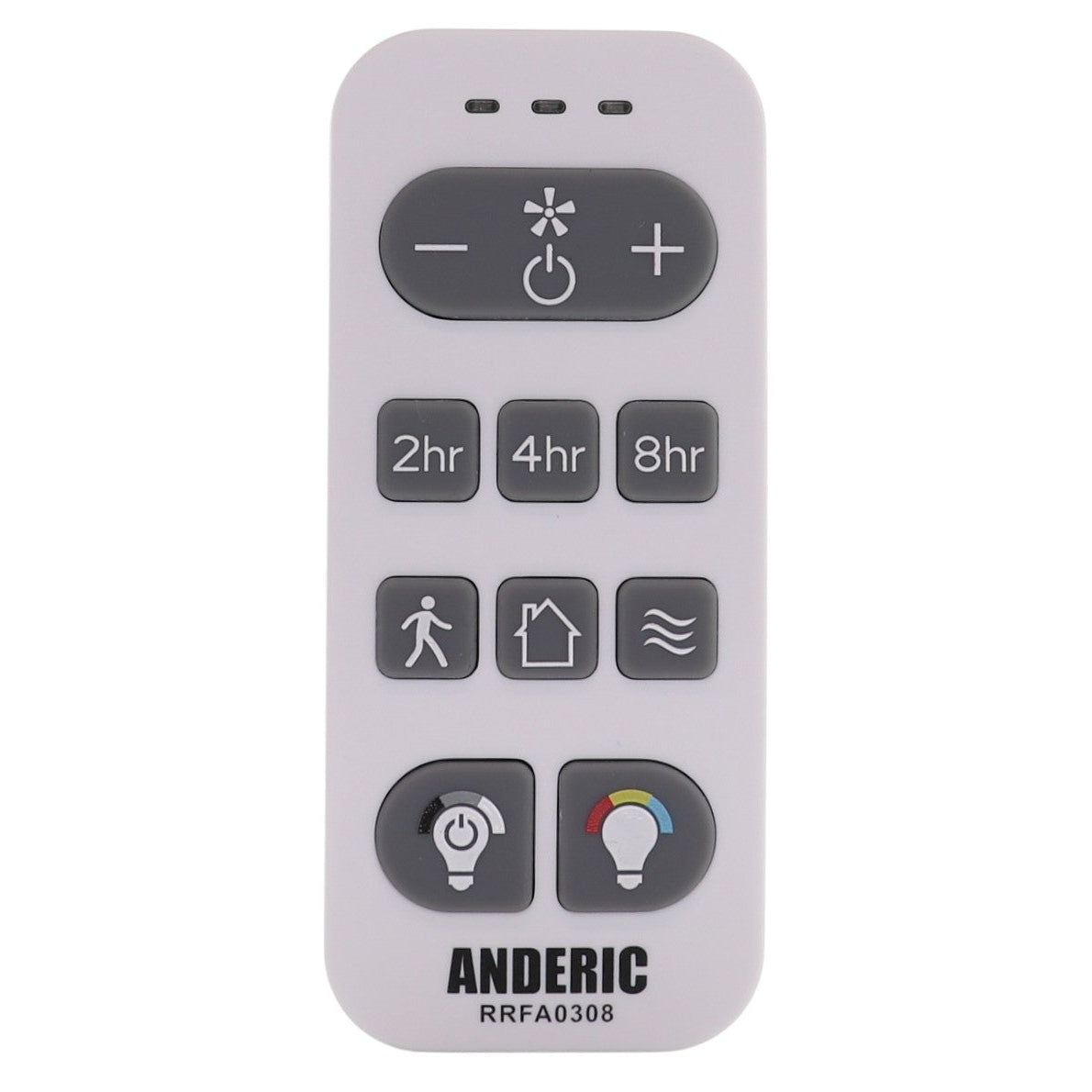 Substitute for Harbor Breeze FA0188A Ceiling Fan Remote Control for Boltz III, Mac III, Reverdy, and Crestwell Fans – A25-FA0188A [RRFA0308]