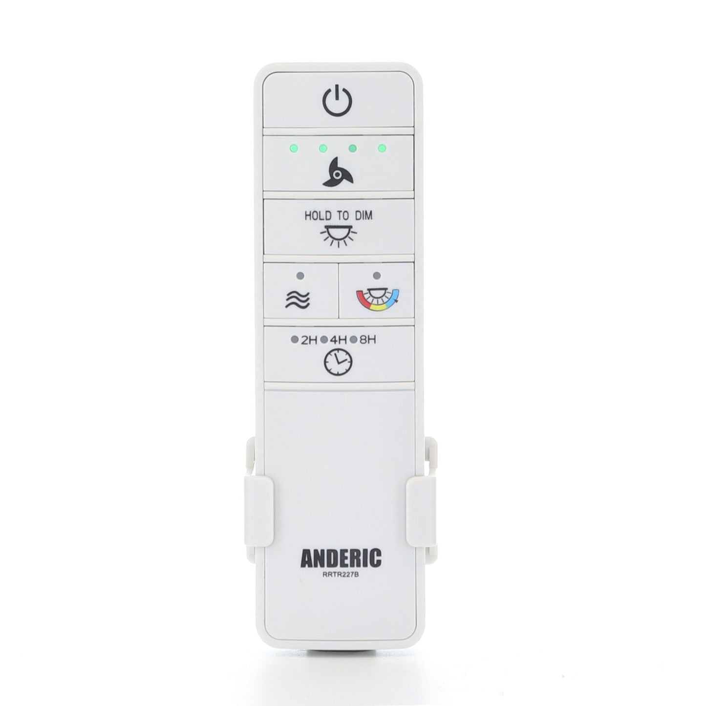 Hampton Bay TR227B 4-Speed Ceiling Fan Remote Control | Color Temp | Dimming | Fanelee | Hubspace - 2AQZU-18015