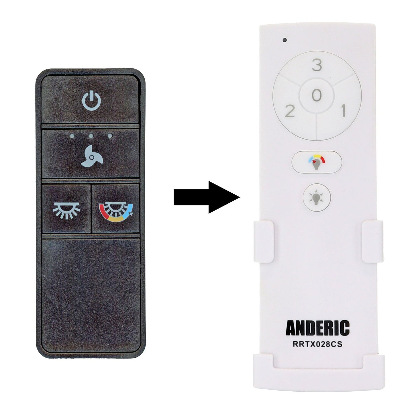 Hampton Bay TX028C-S Ceiling Fan Remote Control