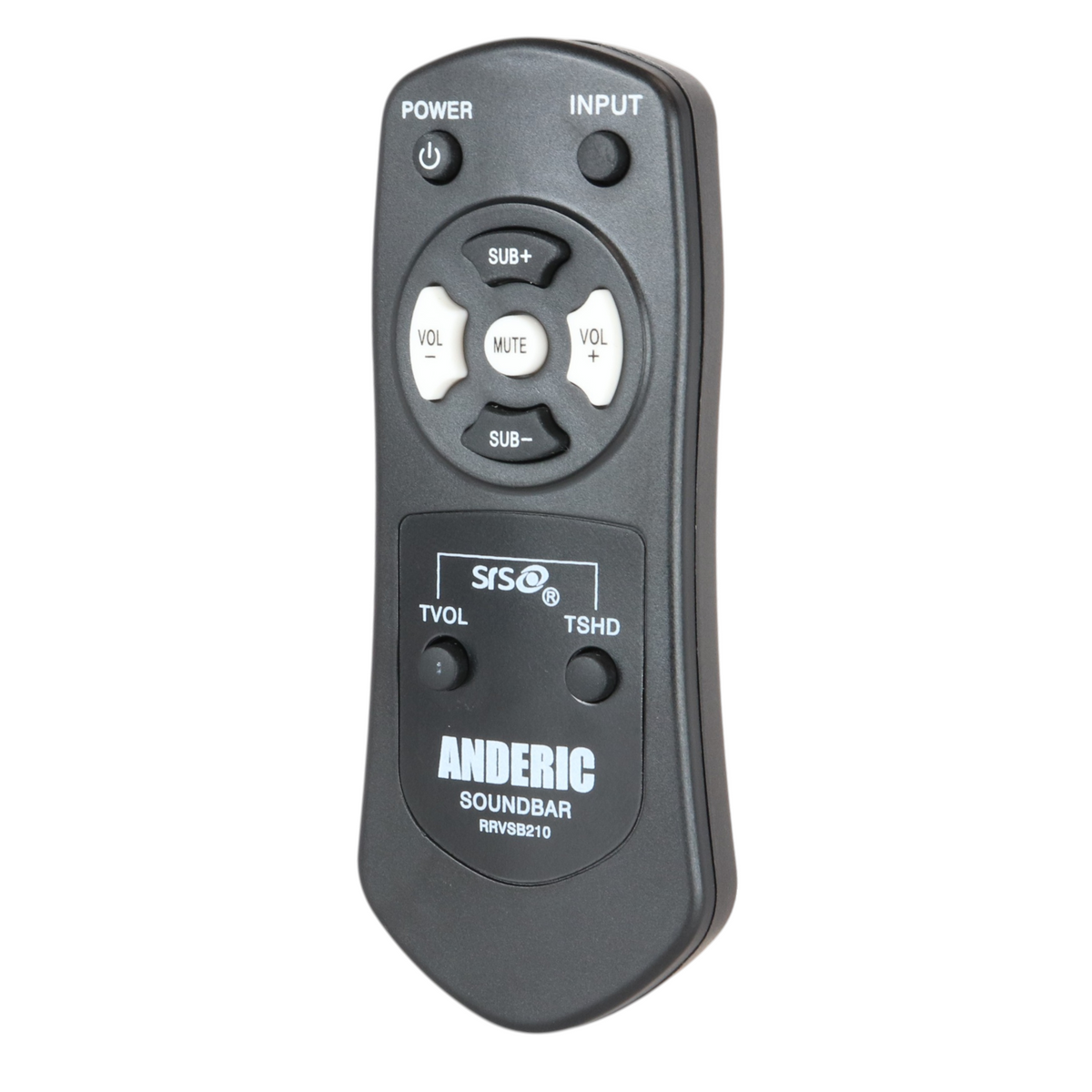 Anderic RRVSB210 Replacement Sound Bar Remote Control for Vizio VSB201, VSB210, VSB211, VSB200, VSB207, VSB205, VSB202, VR8S, and Others