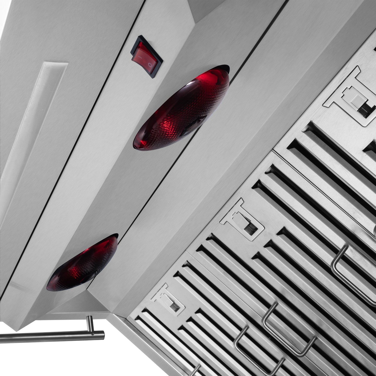 Forno Savona 36-Inch Wall Mount Range Hood, Baffle Filters, Backsplash Included