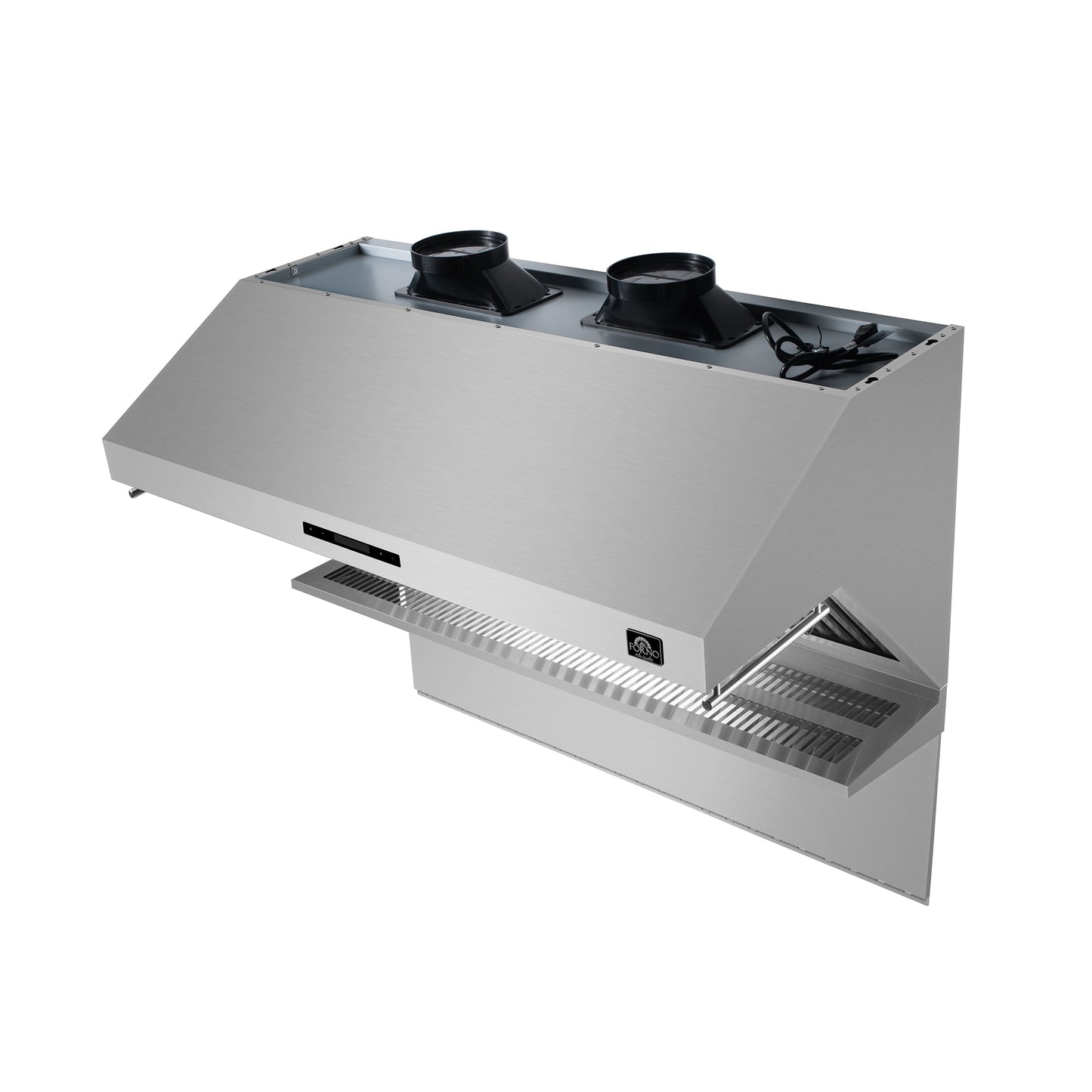 Forno Savona 48-Inch Wall Mount Range Hood, Baffle Filters, Backsplash Included