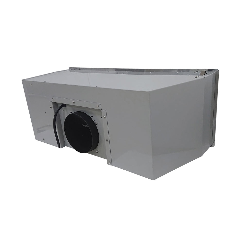 Forno Frassanito 30-Inch Insert Range Hood, 450 CFM, Stainless Steel Baffle Filters, LED Lighting