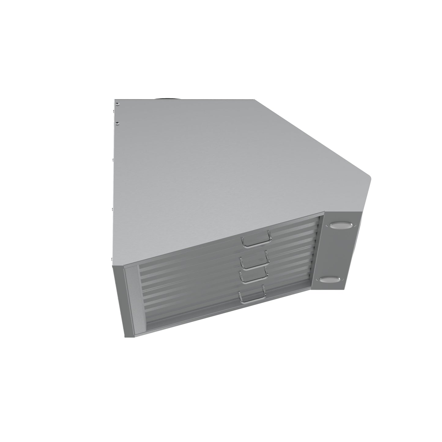 Forno Palazzo 30-Inch Wall Mounted Range Hood, Stainless Steel, Heavy Duty Baffle Filters, Remote Control