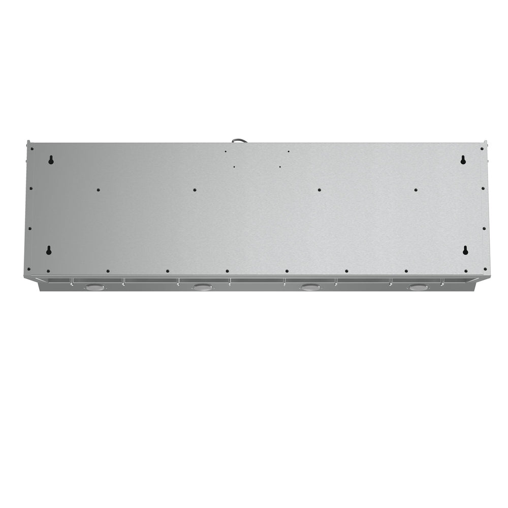 Forno Palazzo 48-Inch Wall Mounted Range Hood, Stainless Steel, Heavy Duty Baffle Filters, Remote Control