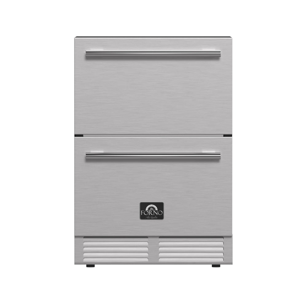 Forno Cosenza 24" Built-In Drawer Freezer with Ice Maker, 4.69 cu.ft.