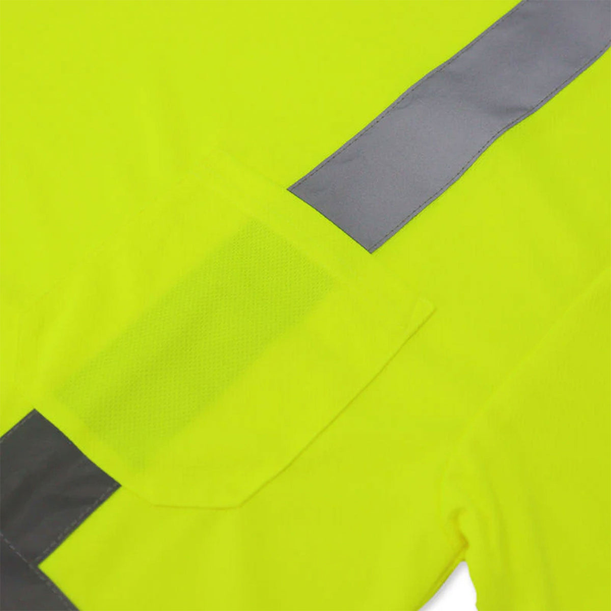High Visibility Safety Short Sleeve T-Shirt with front pocket