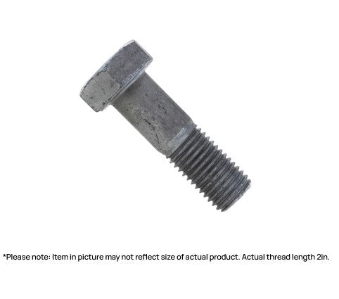 7/8-9 x 4.5in UNC A325 Structural Bolt Hot Dip Galvanized