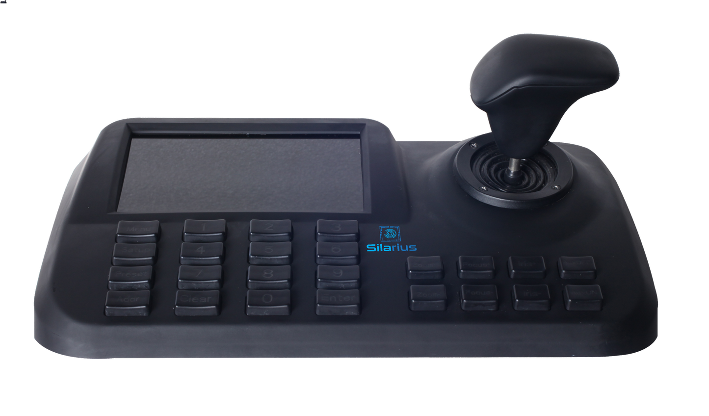 Silarius SIL-CONT3DHD IP PTZ 5" LED screen controller with 3D (Pan/Tilt,Zoom) Joystick