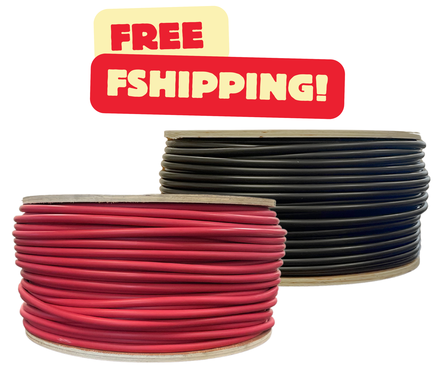 500 Foot Spool 12 Gauge 12 AWG Solar Panel Extension Cable Wire Black or Red Pure Copper