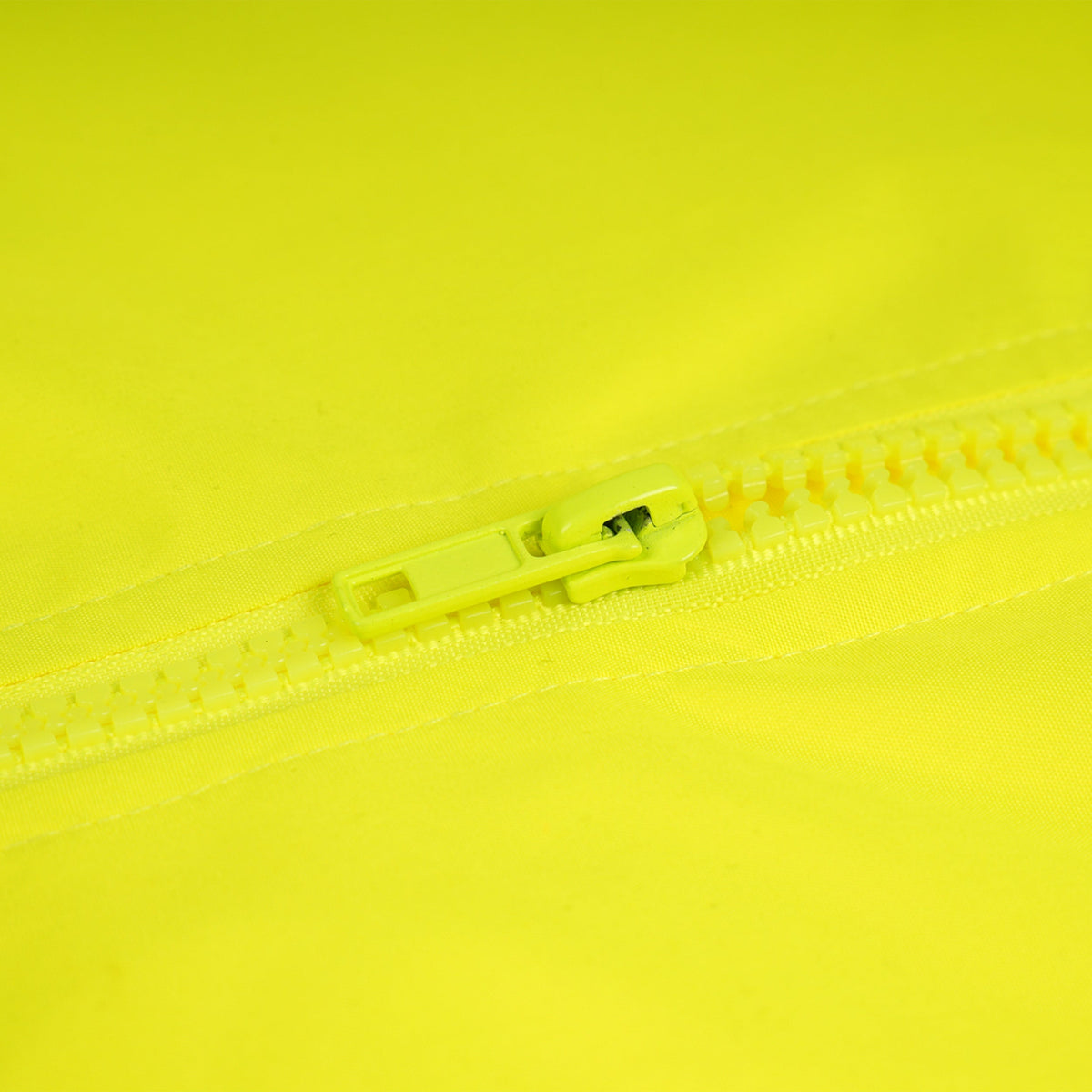 Hi-Vis Class 3 Zip-Up Windbreaker with Reflective Strips