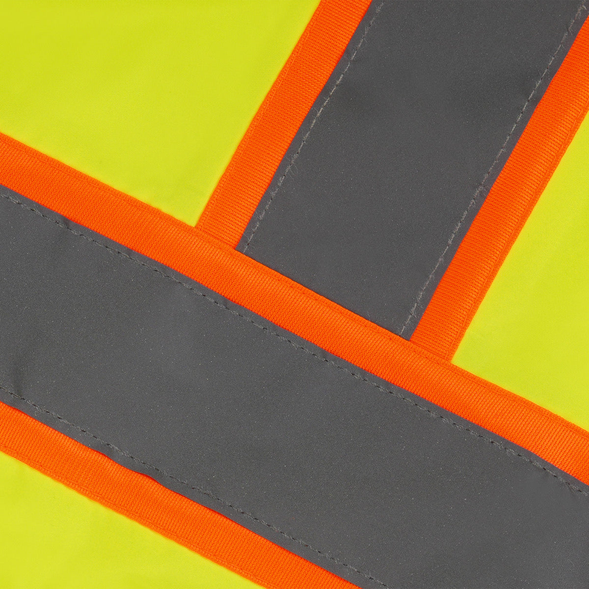 Hi-Vis Class 3 Zip-Up Windbreaker with Reflective Strips