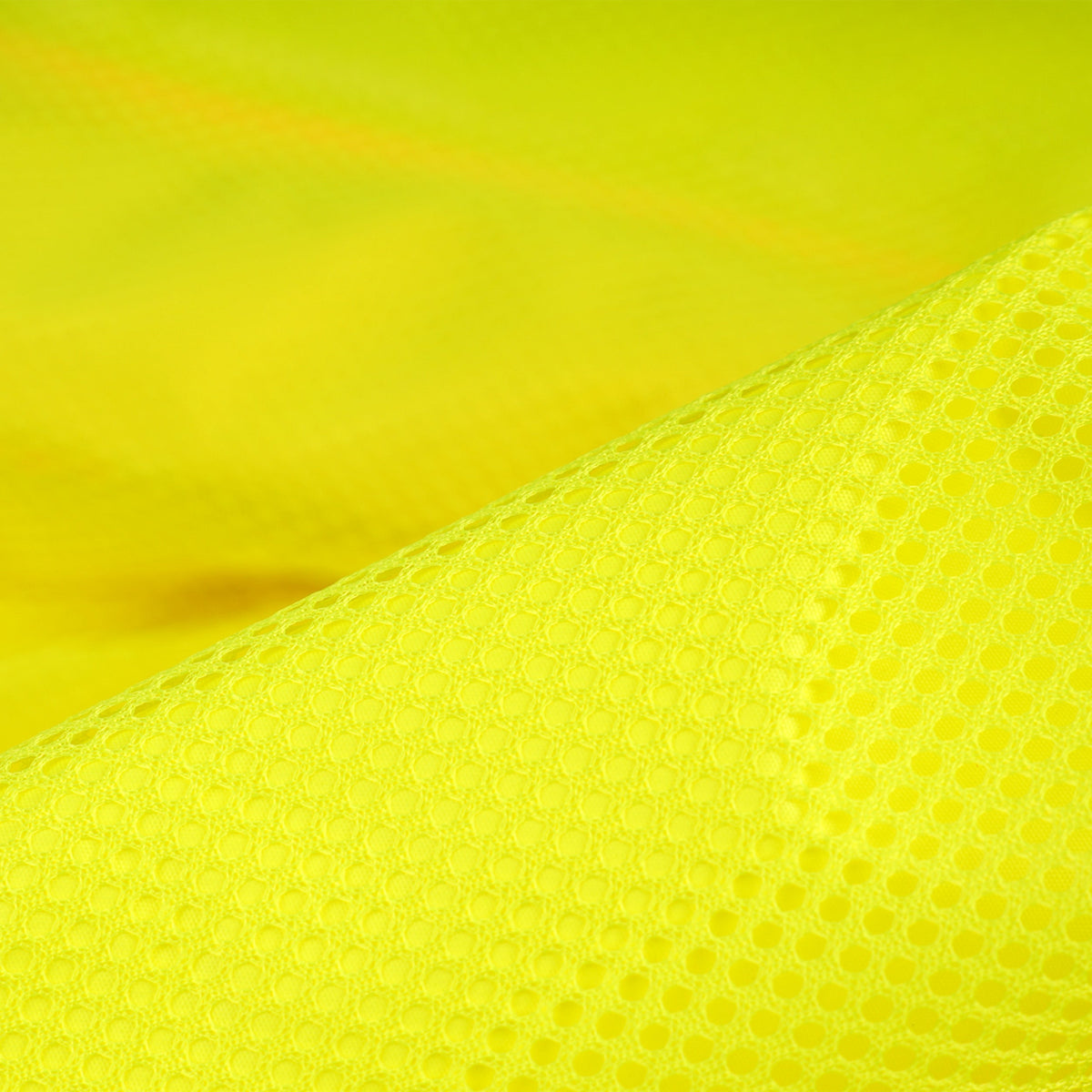 Hi-Vis Class 3 Zip-Up Windbreaker with Reflective Strips