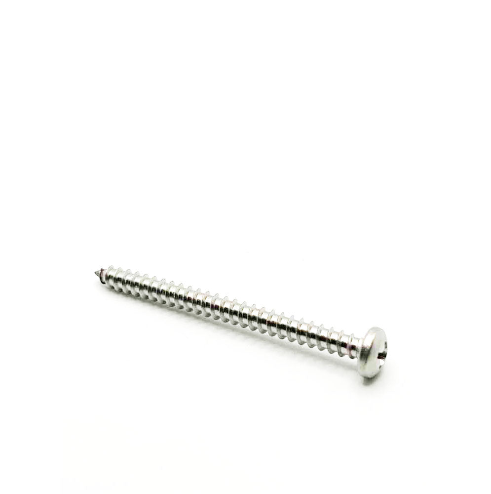 #8 x 2in Phillips Pan Tapping Screw Stainless Steel