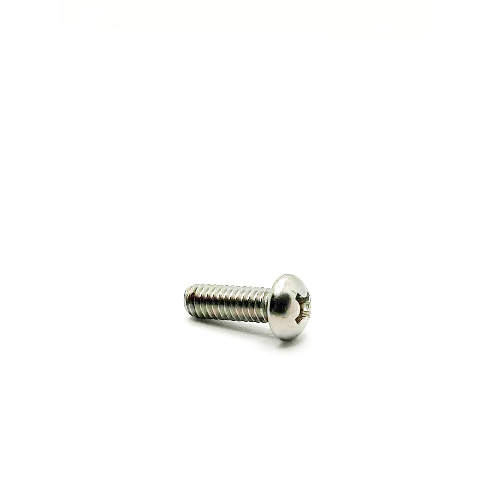 #8-32 x 1/2in UNC Stainless Steel Phillips Round Machine Screw