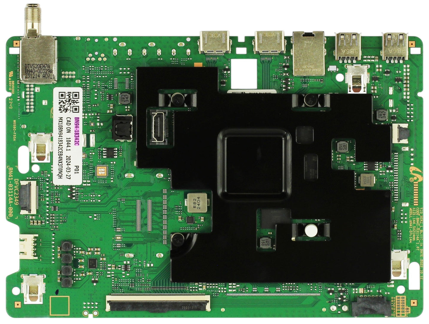 Samsung BN94-18342C Main Board QN65Q60DDFXZA (Version CA01)