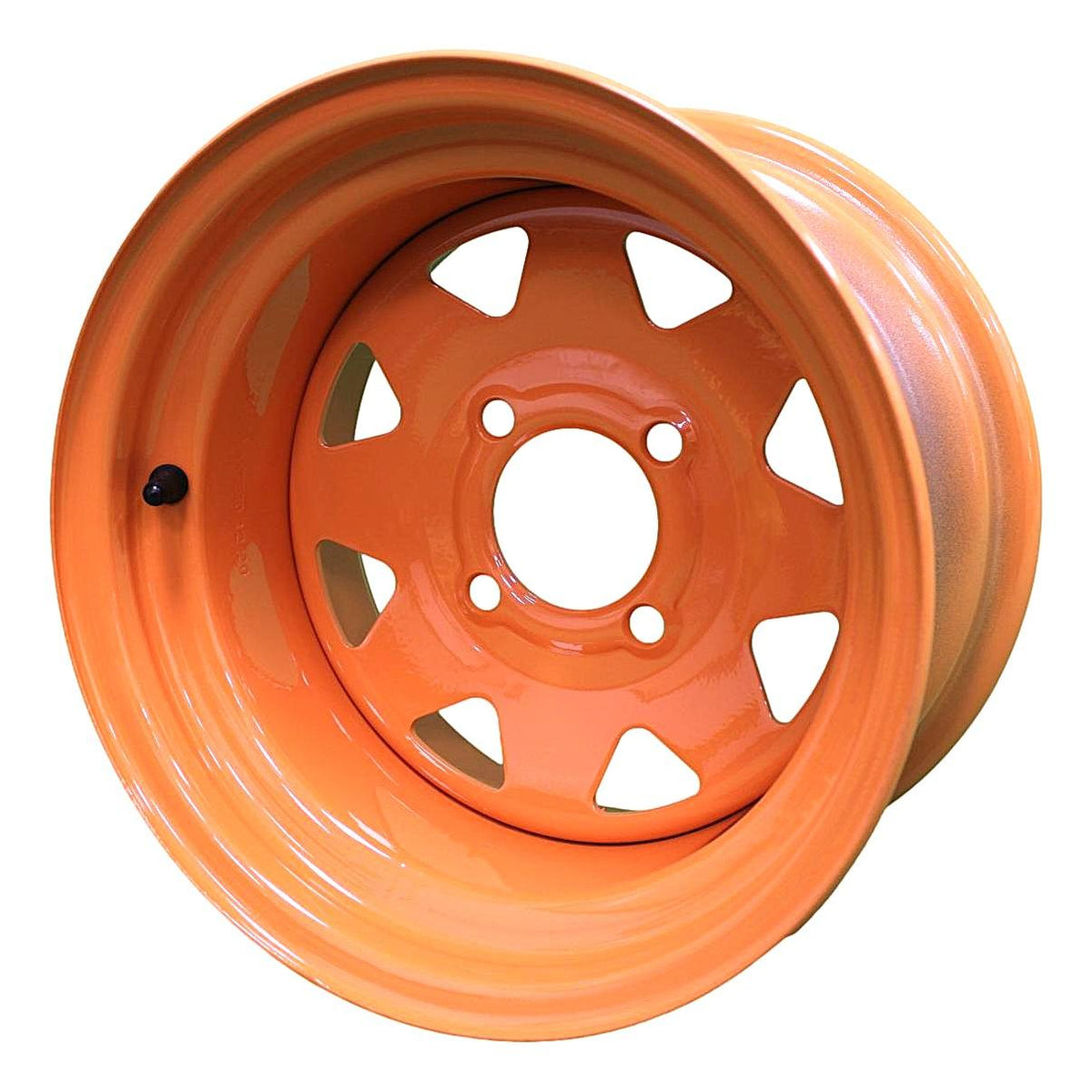 Antego 12x7 Cats Eye Gold Mower Wheel, Fits Scag 481659, Single