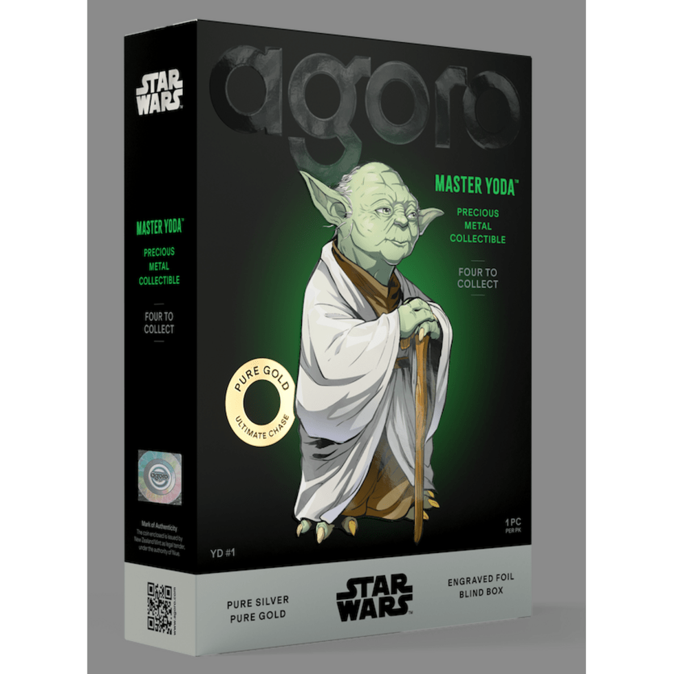 2026 Niue Star Wars Master Yoda Blind Box 5g Silver Foil (04/06)