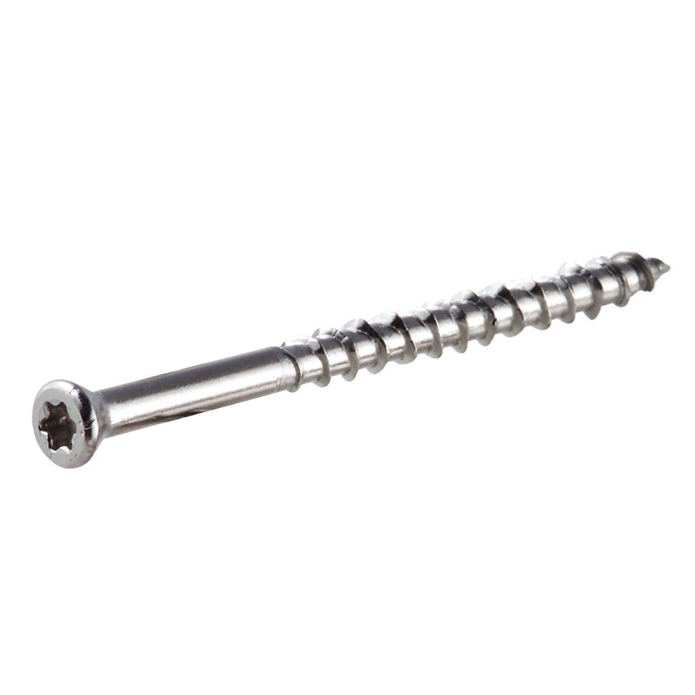 #9 x 3 1/2 Simpson Trim Head Deck-Drive™ DWP WOOD Screw 305 Stainless Steel (T20) - Box (5 lb.- 350)