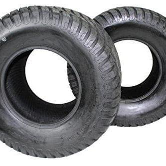 26x12.00-12 4 Ply Turf Tires for Lawn & Garden Mower (Set of 2)