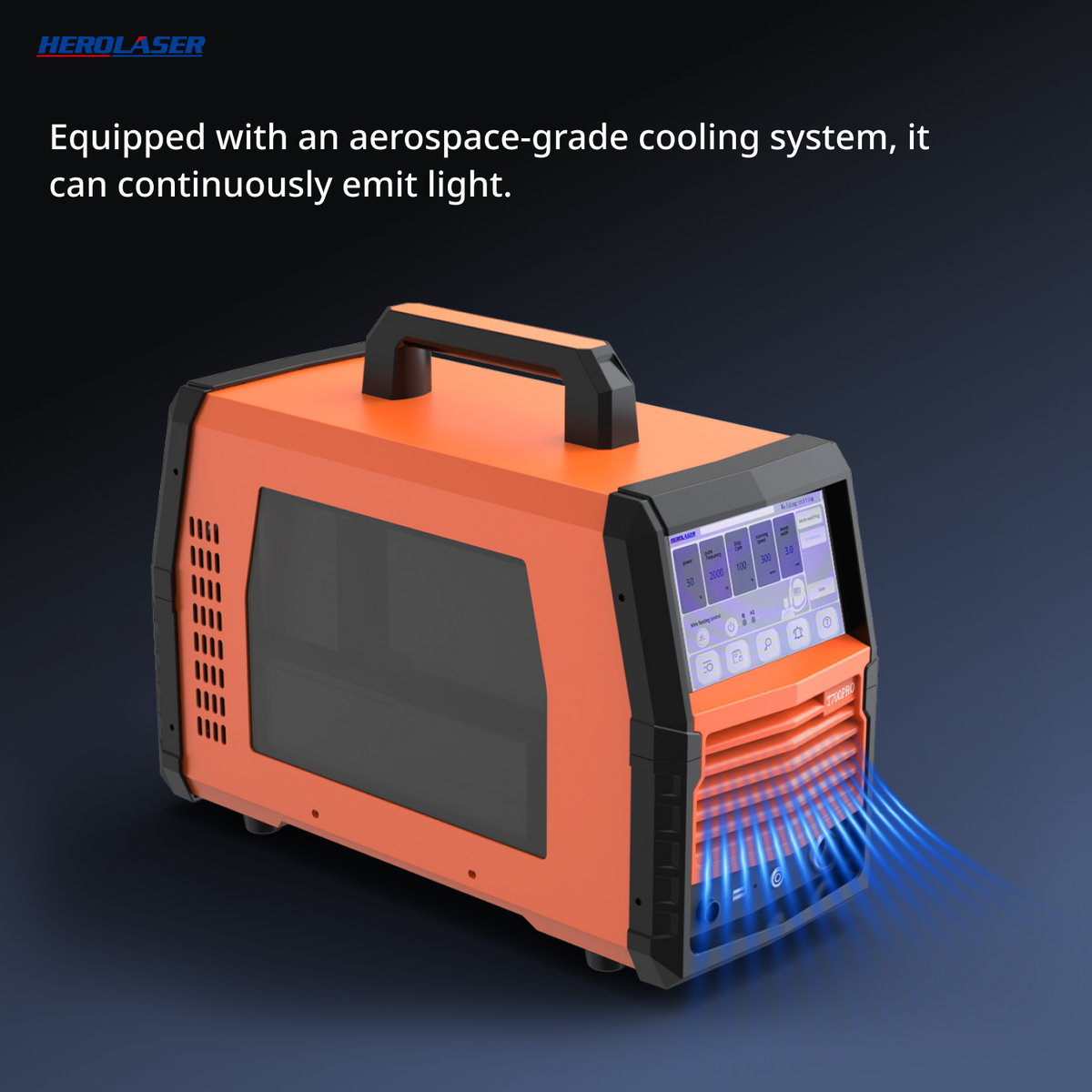 T700 Pro 700W Portable Fiber Laser Welder | Multi-Function Metalworking System