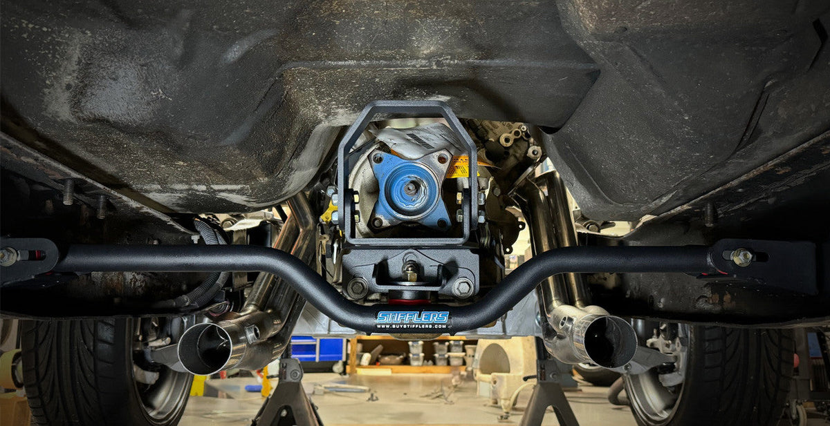 1980-1997 Ford OBS Bronco and F150 Transmission Crossmember Kit for 6r80/10r80/Mt82