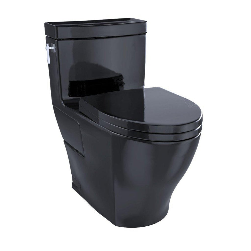 TOTO Aimes 1.28 GPF Elongated One-Piece Toilet With Washlet+ Connection MS626124CEF