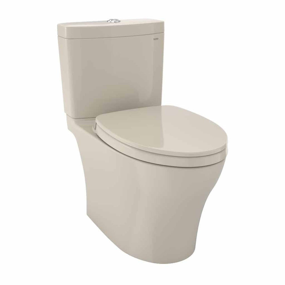 TOTO Aquia IV Dual Flush Two-Piece Toilet with Washlet+ Connection and Seat