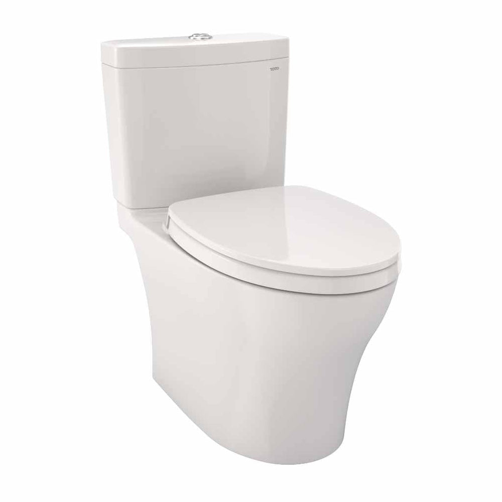 TOTO Aquia IV Dual Flush Two-Piece Toilet with Washlet+ Connection and Seat