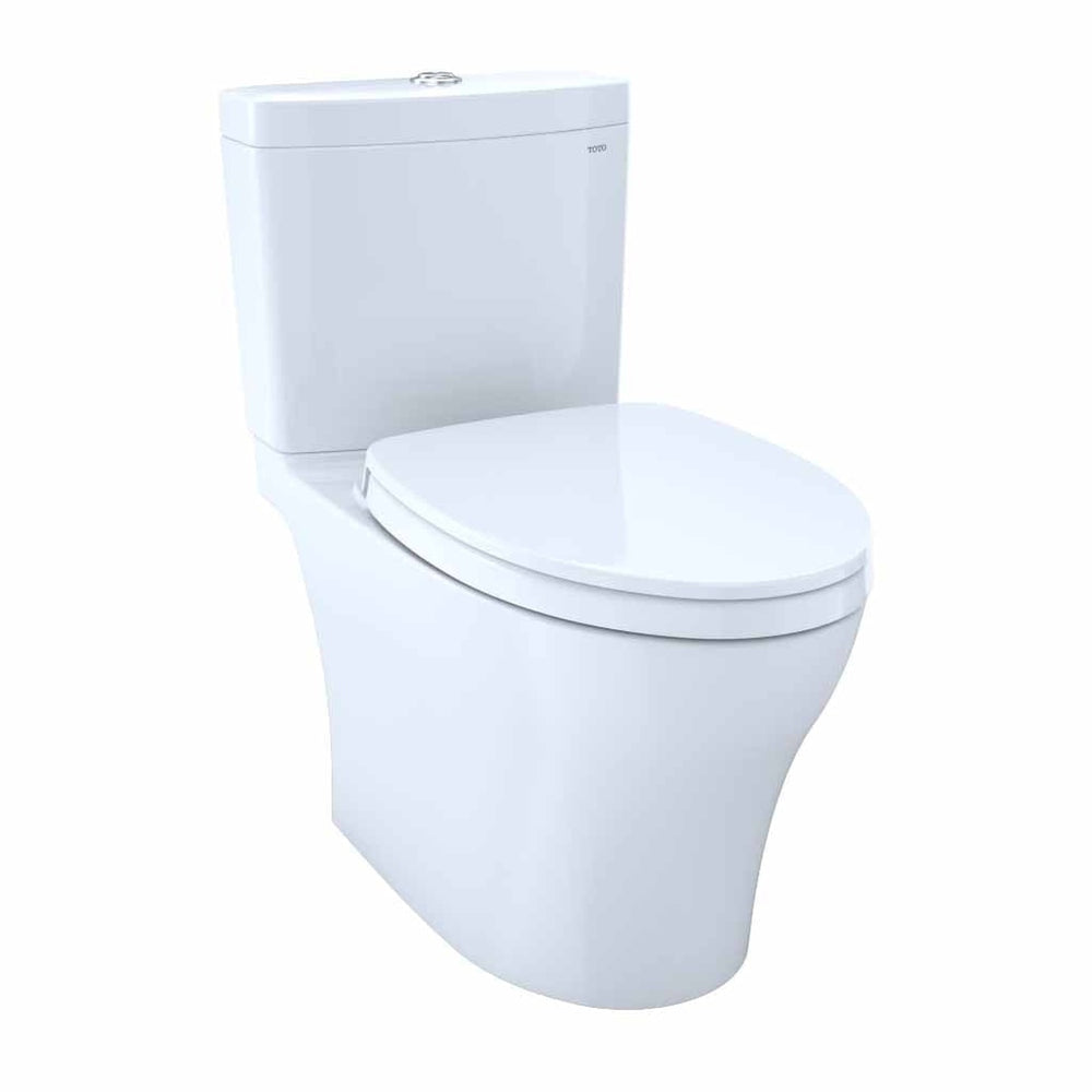 TOTO Aquia IV Dual Flush Two-Piece Toilet with Washlet+ Connection and Seat