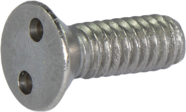 6-32 x 1 1/2 Tamper Resistant Drilled Spanner Flat Head Machine Screw 18-8 Stainless Steel