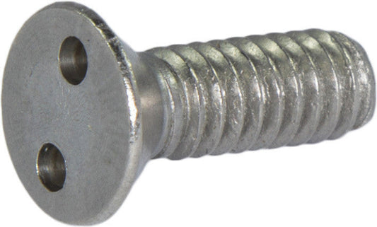 1/4-20 x 1 1/2 Tamper Resistant Drilled Spanner Flat Head Machine Screw 18-8 Stainless Steel