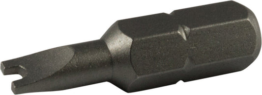 #10 x 1 Tamper Resistant Spanner Insert Bit (1/4 Hex)