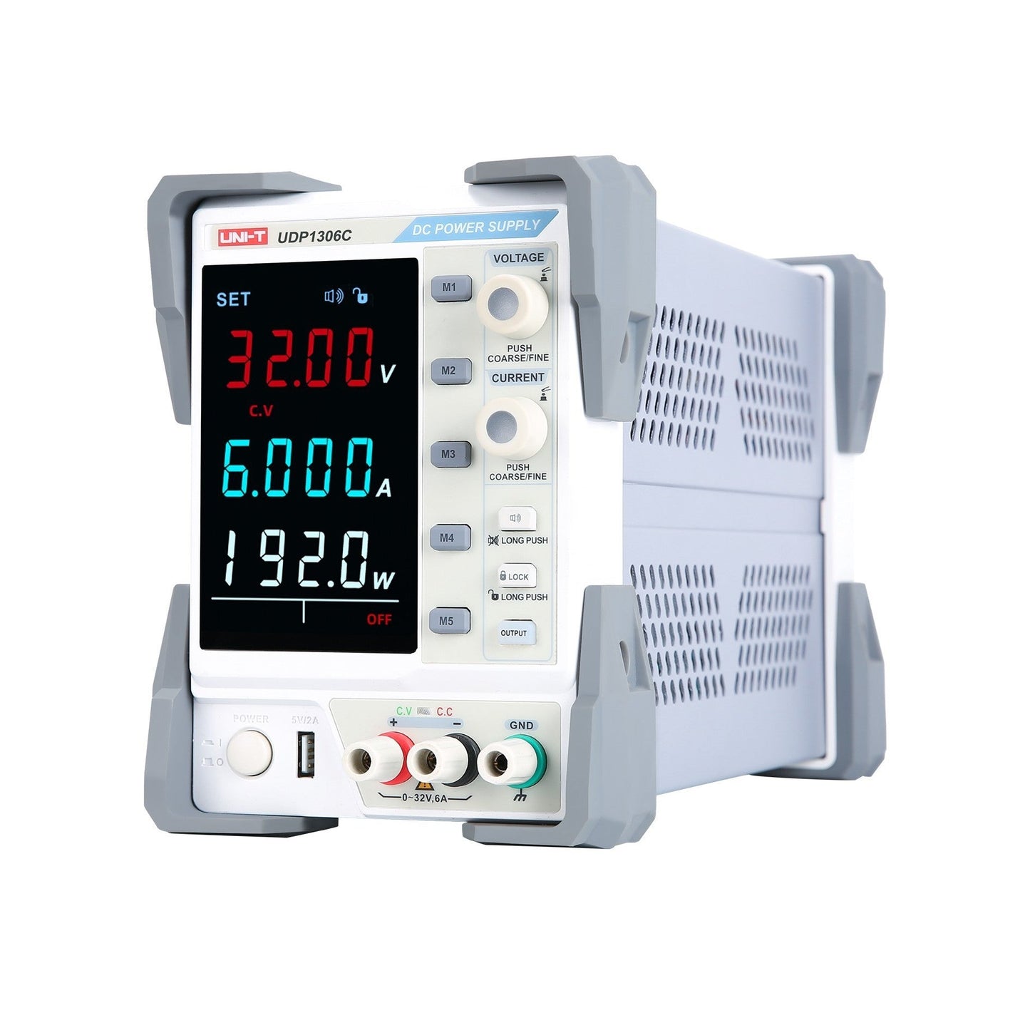 UDP1306C 1Ch 192W 32V/6A Programmable Linear DC Power Supply