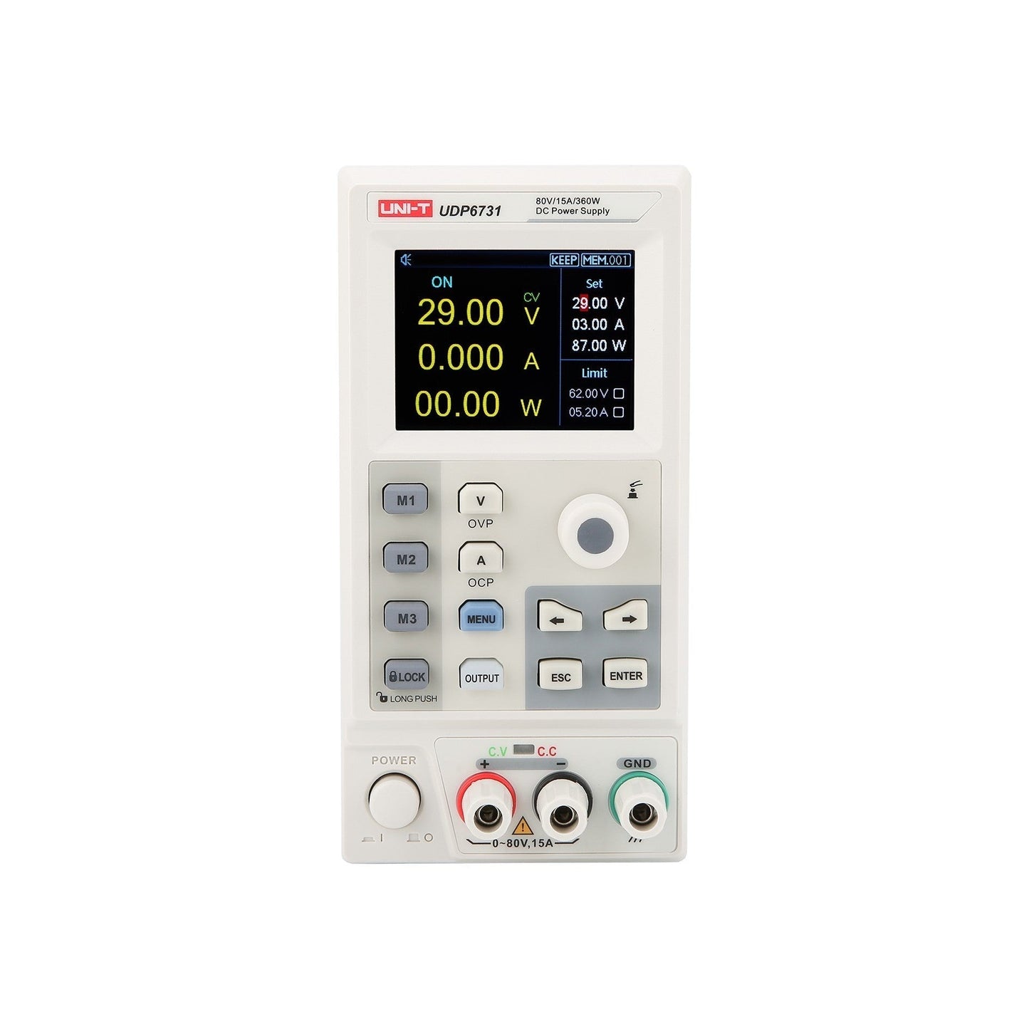 UDP6730 360W 40V/30A Programmable DC Switching Power Supply