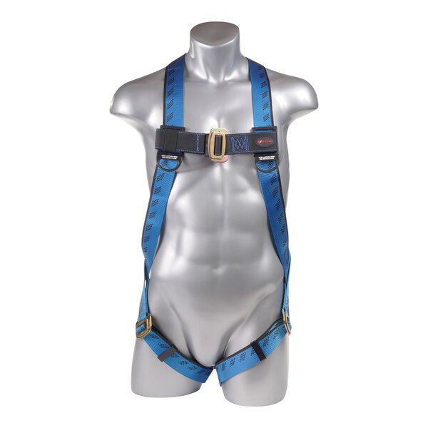 Kapture 3 Point Essential Full Body Harness - 3D-Rings - Pull Thru Legs - Shoulder Pads - All Sizes