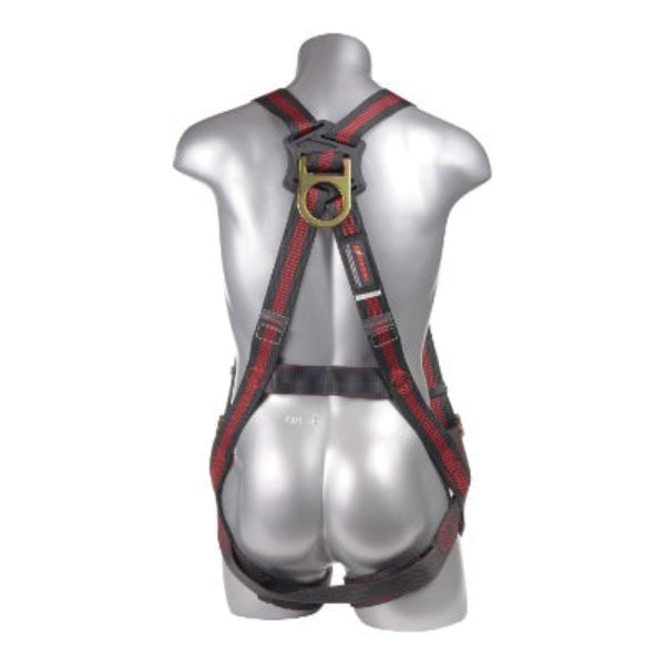 Kapture Elite Full Body Harness - 5 Pt Adj with MB Legs & 6ft SAL Internal Design with 2 Snap Hooks & Storage Bag - Combo Kit - All Sizes