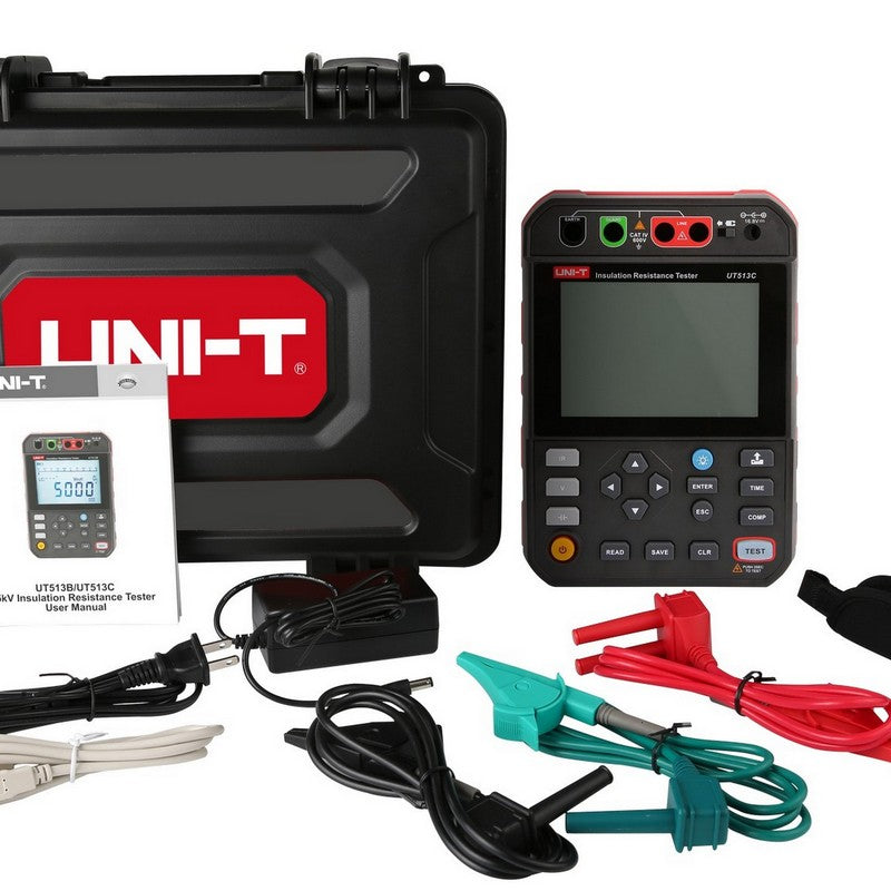 UT513C 5kV Advanced Insulation Resistance Tester